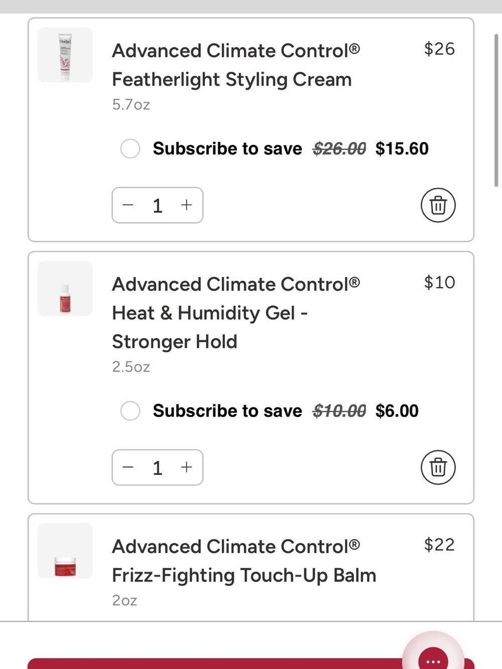 Ouidad Haircare Set - 24/7 Frizz Fighting Set + 7 pc Climate Control Hair - Picture 6 of 8